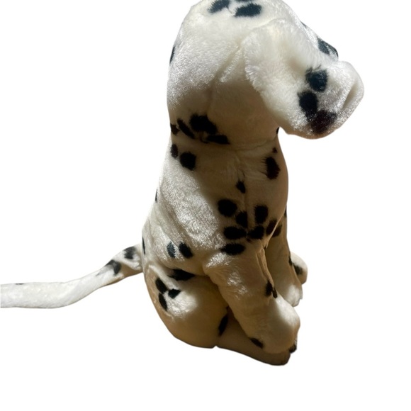 Lucky Plush Toy Inc Realistic Dalmatian Dog Plush 11” Stuffed Animal Long Tail - Picture 5 of 6